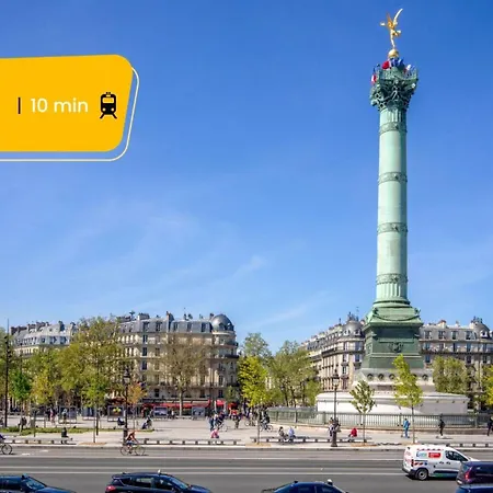 Marais Luxueux Pour 2 Personnes Párizs